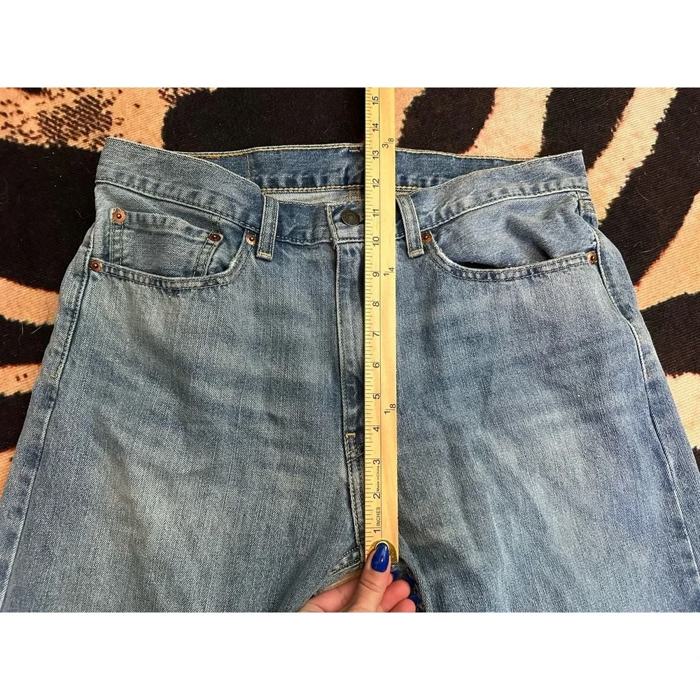 Levi's Men's 505 Blue Jean Straight Leg Pants Jeans‎ 34 x 32